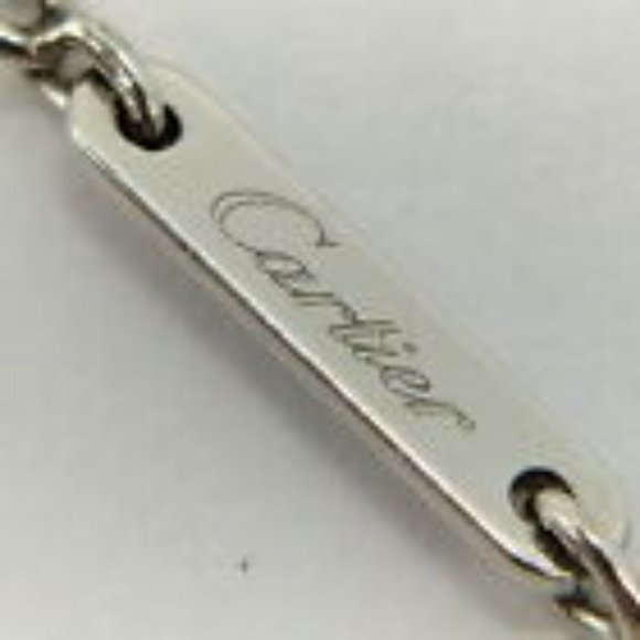 Cartier C Necklace 18K White Gold - Picture 4 of 10